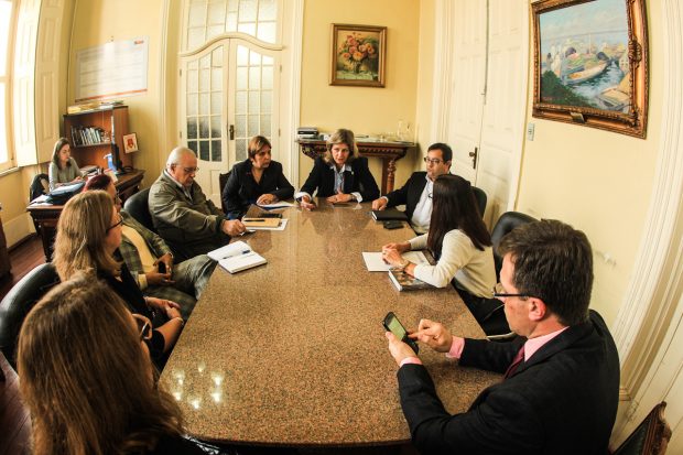 Reunião prefeitura Pelotas