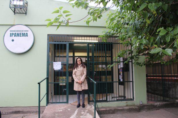 Simers realiza vistoria na Unidade Básica de Saúde Ipanema. Foto: Camila Ferro