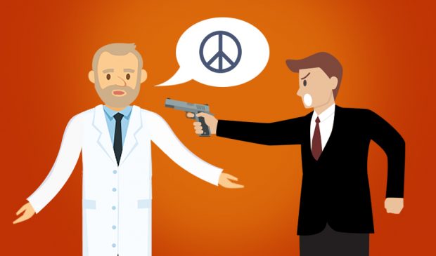 como o médico deve proceder em caso de violência