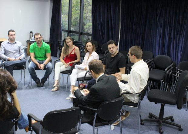 Reunião dos residentes no SIMERS