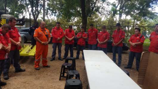 Operação de resgate em Brumadinho-MG. Fotos: Arquivo Pessoal