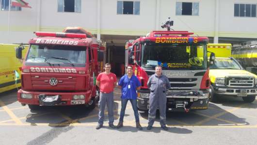 Operação de resgate em Brumadinho-MG. Foto: Arquivo Pessoal