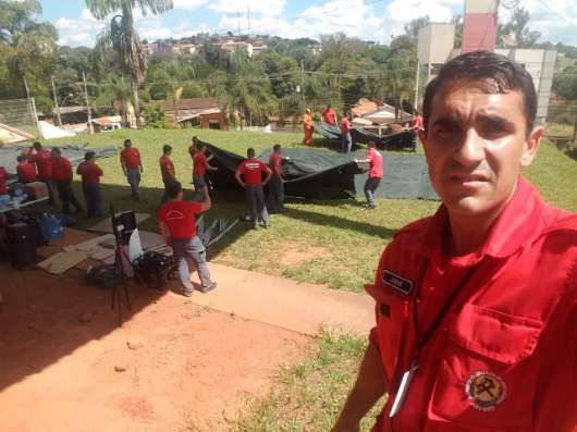 Operação de resgate em Brumadinho-MG. Fotos: Arquivo Pessoal