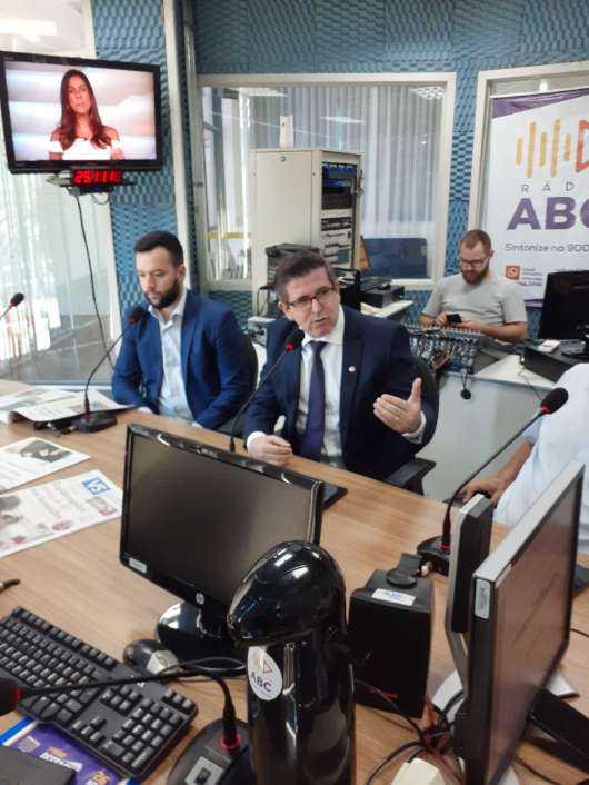 Presidente Marcelo Matias falou sobre a situação do Hospital Centenário