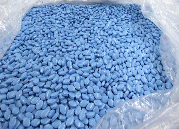 viagra, pilula, azul